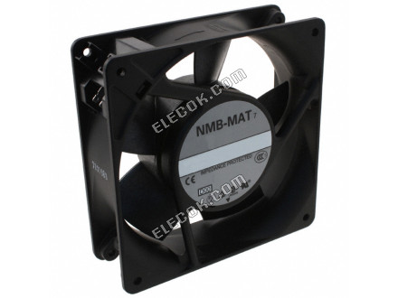 NMB 4715FS-12T-B10-D00 115V 0.11A 10W 2wires Cooling Fan 