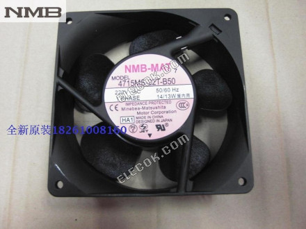 NMB Ventilador 4715MS-22T-B50 1238 220V Zócalo 