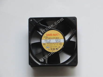 NMB 4715FS-23T-B20-D00 230V 0.06A/0.05A 50/60H Z8.8w Cooling Fan with socket connection 