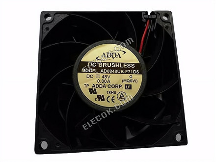 ADDA AD0848UB-F71DS 48V 200ma Cooling Fan 
