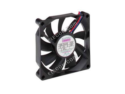 G8015E12B1-RGR Mechatronics FAN AXIAL 80X15MM TACH 12VDC 3 Wire Leads 