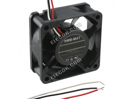 NMB 2410SB-04W-B39-E00 12V 0.08A 0.96W 3wires Cooling Fan 