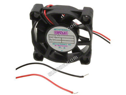 G4010H12B-RSR Mechatronics FAN AXIAL 40X10MM 12VDC 2 Wire Leads 