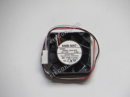 NMB 1604KL-04W-B39 12V 0,09A 3 fils Ventilateur De Refroidissement 