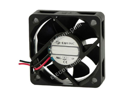CFM-5015V-150-290 CUI, Inc. FAN AXIAL 50X15MM 12VDC WIRE 2 Wire Leads 