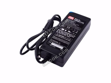Mean Well GSM90B12 AC Adapter 5V-12V GSM90B12, GSM90B12-P1M 