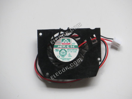 Protechnic Magic MBA4412HR-A09 Serveur - Rond Ventilateur dia53x43x10, w100x2x2, 12V 0,24 2 Fils 