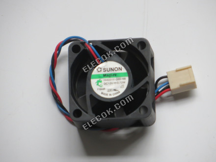 SUNON HA40201V1-Q000-H99 12V 0.72W 3선 냉각 팬 