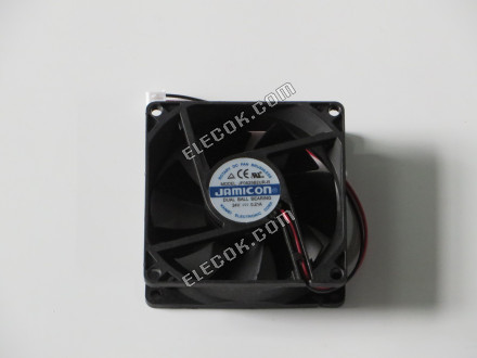 JAMICON JF0825B2UR-R 24V 0,21A 2 ledninger køleventilator 