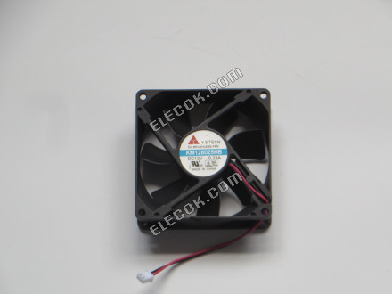 Y.S.TECH KM128025HB 12V 0,23A 2 draden Koelventilator 