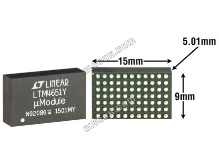 LTM4651IY#PBF Analog Devices Switching Regulators &amp; Controllers - 1 Tray (170 pcs)