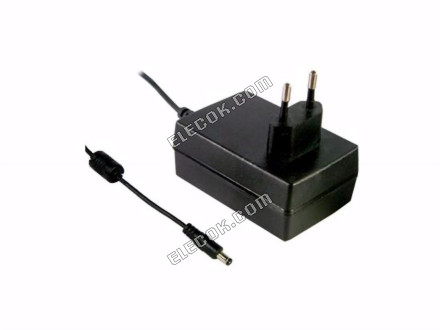 Mean Well GST36E05 AC Adapter 5V-12V GST36E05, GST36E05-P1J 