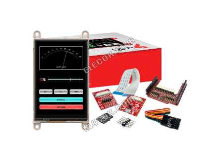 SK-GEN4-35D-AR 4D Systems Pty Ltd Graphic Lcd Display Module Transmissive Red, Green, Blue RGB TFT - Color Parallel/Serial 3.5" 88.90mm 480 x 320 HVGA 
