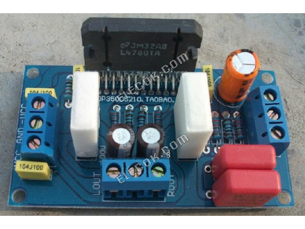 2X 68W LM4780 stereo mini klein grootte module bord 