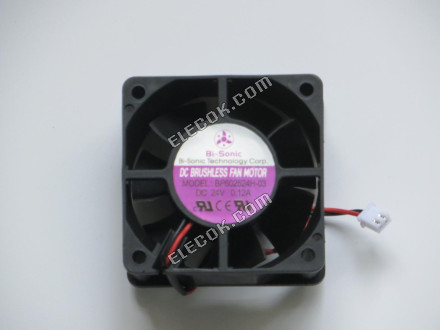 Bi-Sonic BP602524H-03 24V 0,12A 2 fili Ventola Di Raffreddamento 