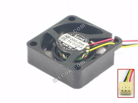 SEPA MF20G-05A 5V 0.06A 3wires cooling fan 