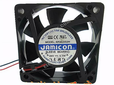 JAMICON KF0620S2H 24V 1,3W 2 cables ventilador de refrigeración 
