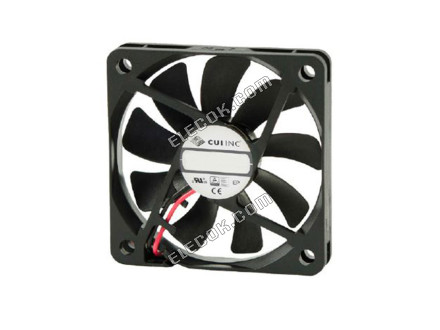 CFM-6020V-230-230-11 CUI, Inc. FLäKT AXIAL 60X20MM 24VDC LEDNING 3 Ledning Anslutningar 
