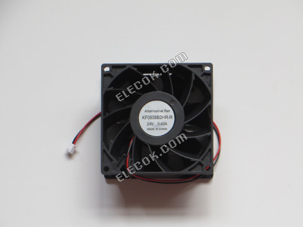 JAMICON KF0938B2HR-R 24V 0.43A 2wires cooling fan, substitute 