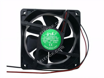 JSF JSF12038HB Server-square Fan JSF12038HB 2-wire 