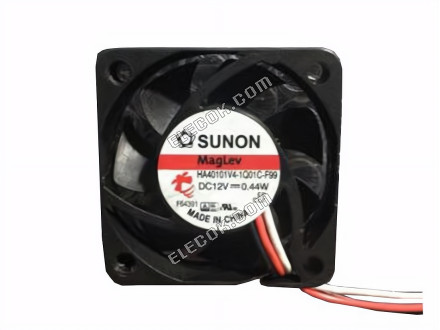 SUNON HA40101V4-1Q01C-F99 Server-square Fan HA40101V4-1Q01C-F99 3-wire 
