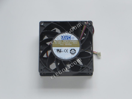 AVC DBTA1338B8H 48V 0,61A 4 fils ventilateur de refroidissement 