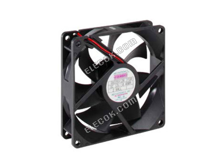 G9225L12B-FGR Mechatronics FAN AXIAL 92X25MM 12VDC WIRE 2 Wire Leads 