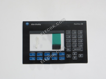 AB Allen-Bradley Panelview 550 2711-B5A1 2711-B5A2 Teclado De Membrana 