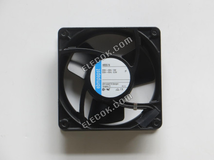 Ebmpapst 4855N 230V 9,5W conector de terminal Ventilador De Refrigeración 