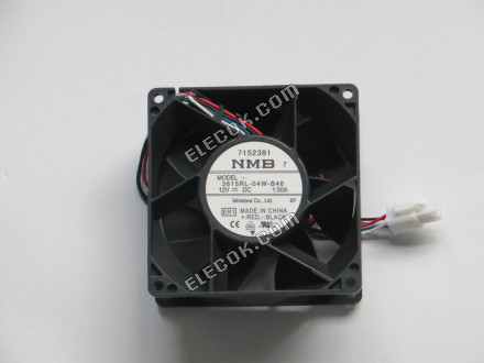 NMB-MAT / Minebea 3615RL-04W-B46 ER1 DC 12V 1,5A 4 αγωγών ανεμιστήρας 