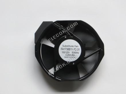 COOLTRON FA1738B11-7C-31 100/125V 0,25/0,26A ανεμιστήρας ψύξης, υποκατάστατο 