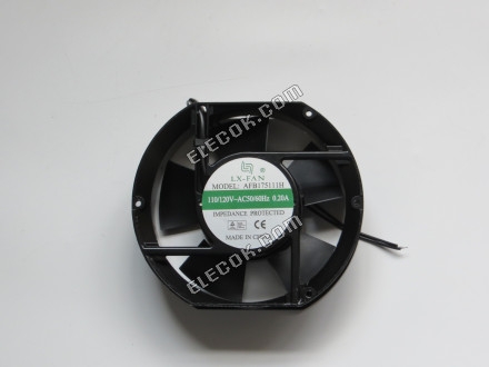 LX-FAN AFB175111H 110/120V 0.20A 2 drähte kühllüfter 