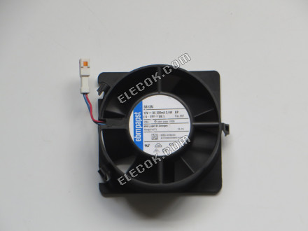 EBM-Papst 3312U 12V 300MA 3,6W 2 fils Ventilateur De Refroidissement 