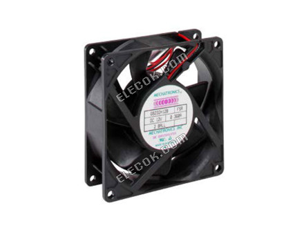 G9232X12B2-FSR Mechatronics LüFTER AXIAL 92X32MM LCKD RTR 12VDC 3 Draht Anschlussleitungen 