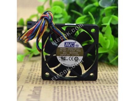 AVC DS05010B12H 12V 0,22A 4 drähte kühllüfter 