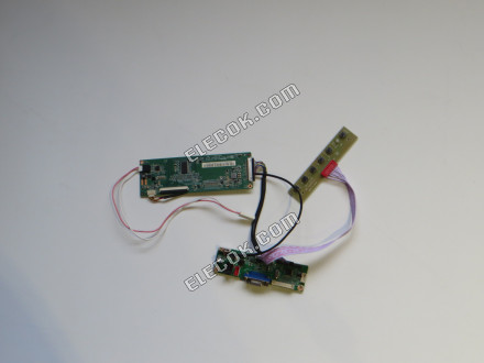 Driverprintplaat voor LCD CMO G080Y1-T01 met VGA functie, alternatief 