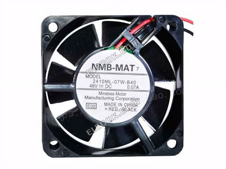 NMB 2410ML-07W-B40 48V 0.07A 2wires cooling fan 
