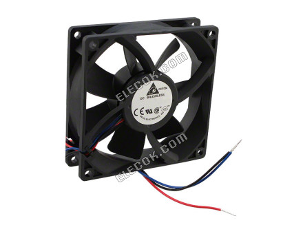 DELTA AFB0912LD-F00 12V 0.08A 0.96W 3wires Cooling Fan 