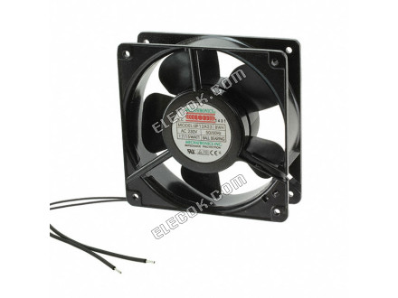 UF12A23-BWLR Mechatronics FAN AXIAL 120X38MM 230VAC WIRE 2 Wire Leads 