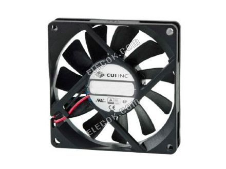 CFM-8015V-227-320-20 CUI, Inc. LüFTER AXIAL 80X15MM 24VDC DRAHT 3 Draht Anschlussleitungen 