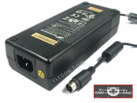 Fsp Group Inc FSP150-ABA AC Adapter- Laptop 24V 6.25A, 4-pin P1&amp;amp;4=v&amp;#x2b;, C14, Used 