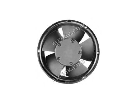 Qualtek FDA2-R17251QBKW3F-L 230V 0.11A 26W 2線冷却ファン