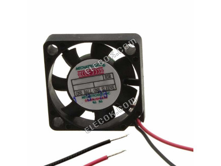 MA2506L05C-RSR Mechatronics FAN AXIAL 25X6.1MM 5VDC WIRE 2 Wire Leads 