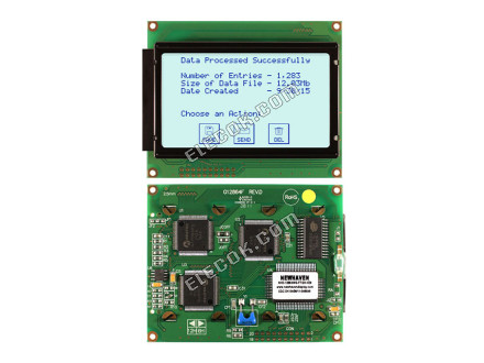 NHD-12864WG-FTGH-VZ# Newhaven Display LCD Graphic Display Module Stn-gray 87.0 x 70.0 