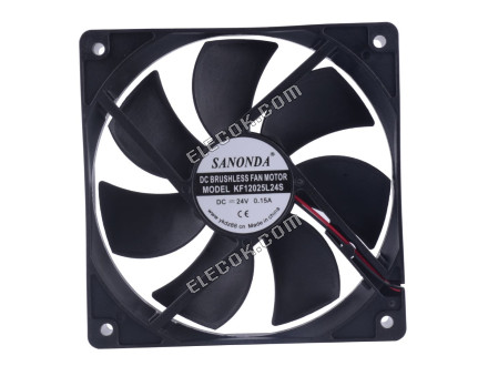 12025L24S DC Fan 4 inch 120 DC24V 