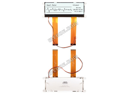 NHD-C24064WO-ATFH#-3V3 Newhaven Display LCD Graphic Display Module FSTN + 142.5 x 51.7 x 14.9 