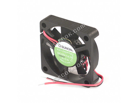 Sunon KD1245PFB3 H 12V 0.06A 0.7W 2wires Cooling Fan 