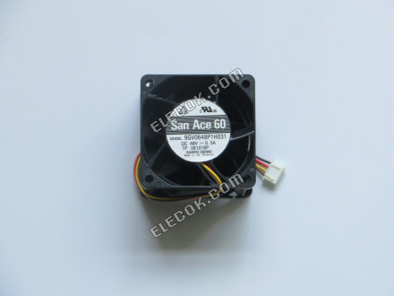 Sanyo 9GV0648P1H031 48V 0,5A 4 przewody Wentylator Chłodzący 