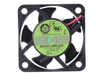 MAGIC MGA5012MR-A20 12V 0.12A 2wires cooling fan 
