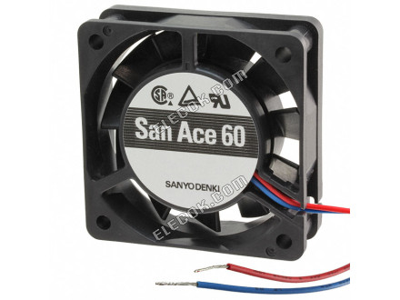 Sanyo 109P0624M602 24V 1.2W Cooling Fan 
